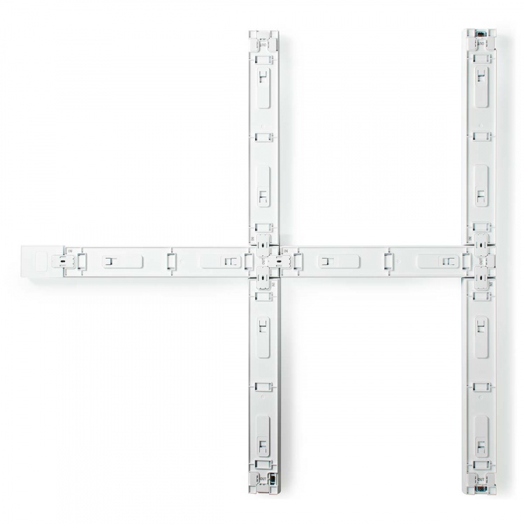 Nedis SmartLife Dekorative Lys | Vægstang | Wi-Fi | RGBIC / Varm Hvid | Android™