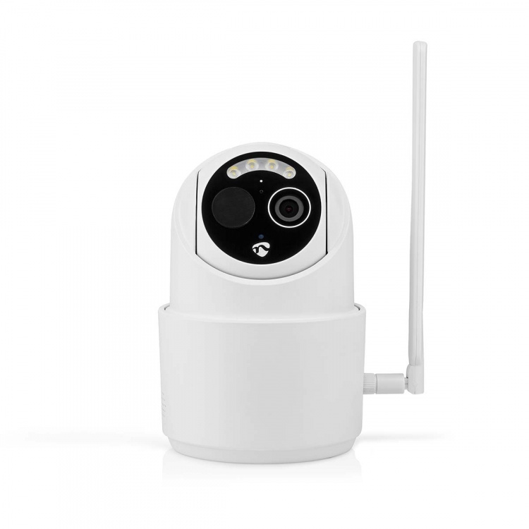 Nedis SmartLife udendørskamera | Full HD 1080p | Pan tilt | IP65 | Cloud Storage (mulighed) / microSD (ikke inkluderet) | 5 V DC | Med bevægelsessensor | Nattesyn | Hvid Nedis SmartLife udendørskamera | Full HD 1080p | Pan tilt | IP65 | Cloud Storage (mulighed) / microSD (ikke inkluderet) | 5 V DC | Med bevægelsessensor | Nattesyn | Hvid