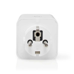 Nedis SmartLife Smart Plug | IP21 | Effektmåler | 3680 W | Type F (CEE 7/7) | 0 - 55 °C | Android™ / IOS | Hvid | 3 stk