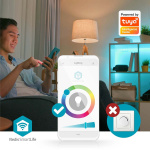Nedis SmartLife Lofts lys | RGB / Varm til kølig hvid | Runde | Diameter: 290 mm | 1800 lm | 2700 - 6500 K | IP20 | Energiklasse: F | Android™ / IOS Nedis SmartLife Lofts lys | RGB / Varm til kølig hvid | Runde | Diameter: 290 mm | 1800 lm | 2700 - 6500 K | IP20 | Energiklasse: F | Android™ / IOS