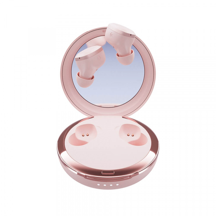 Happy Plugs Høretelefoner ADORE Lyserød