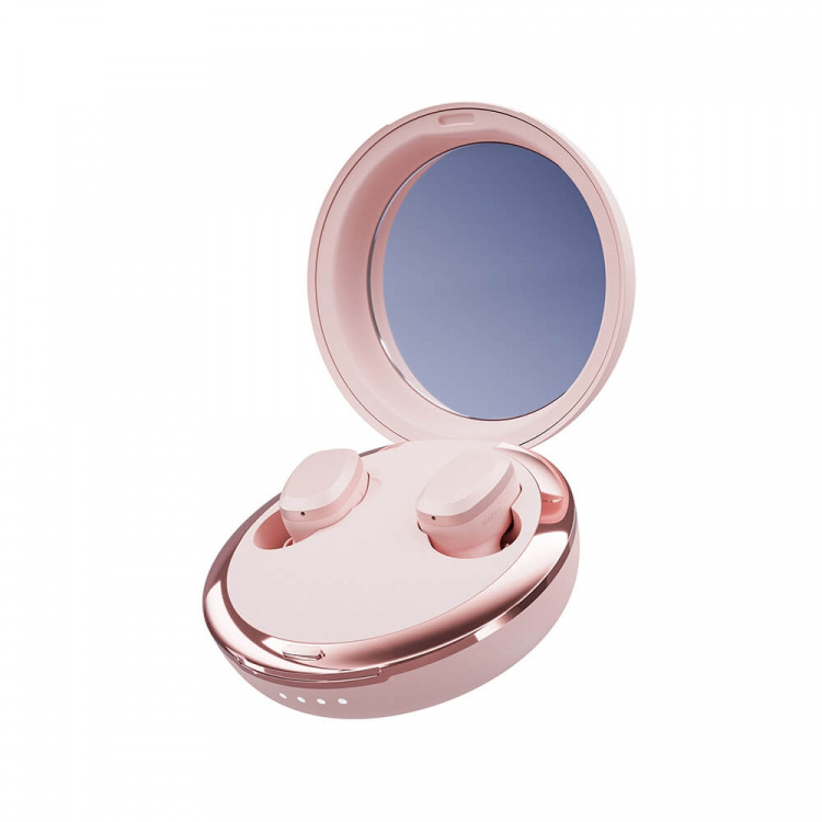 Happy Plugs Høretelefoner ADORE Lyserød