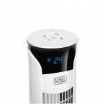 BLACK+DECKER Tårnblæser Hvid 102 cm