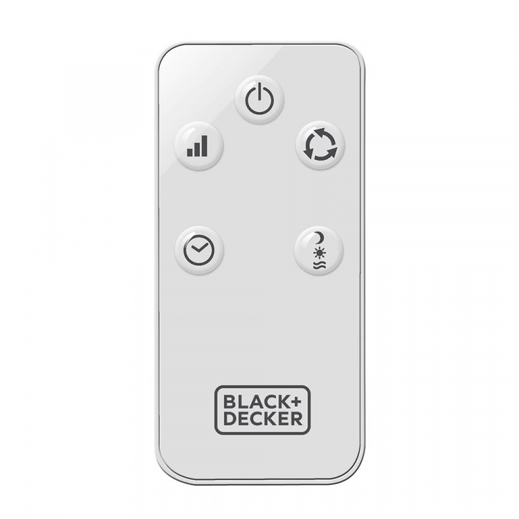 BLACK+DECKER Tårnblæser Hvid 102 cm