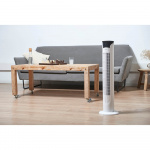 BLACK+DECKER Tårnblæser Hvid 81 cm