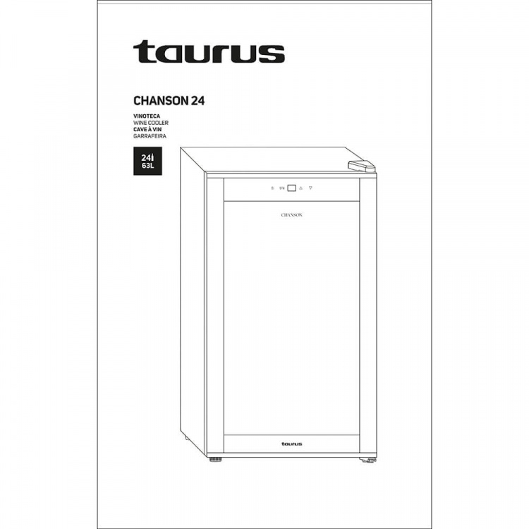 Taurus Vinkøleskab 24 flasker