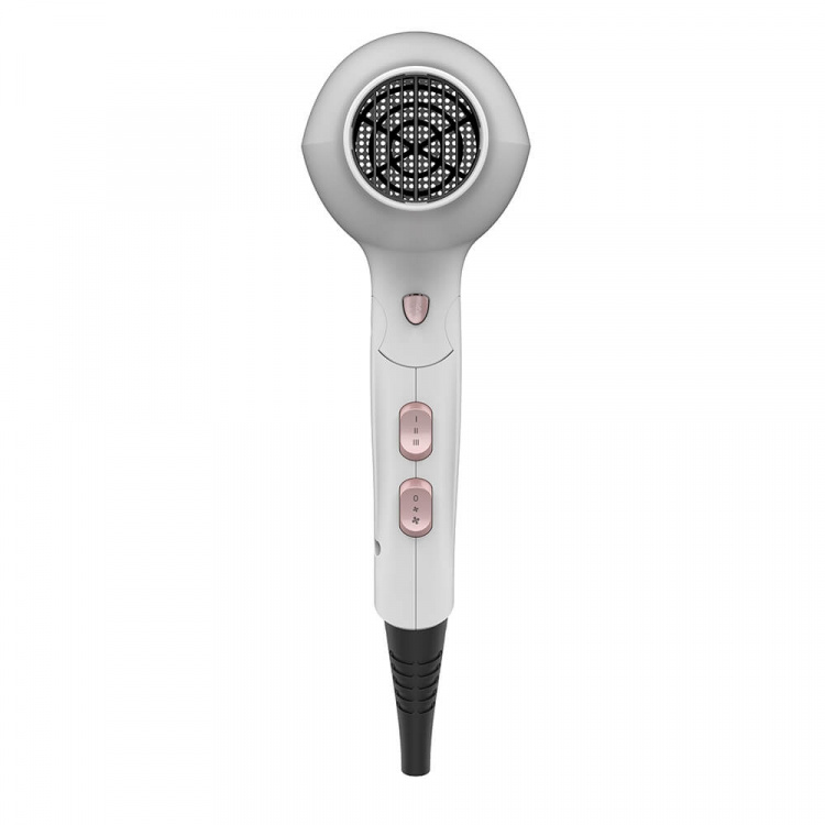 Taurus Hårtørrer 2400W Studio 2500 Ionic Foldbar Hvid