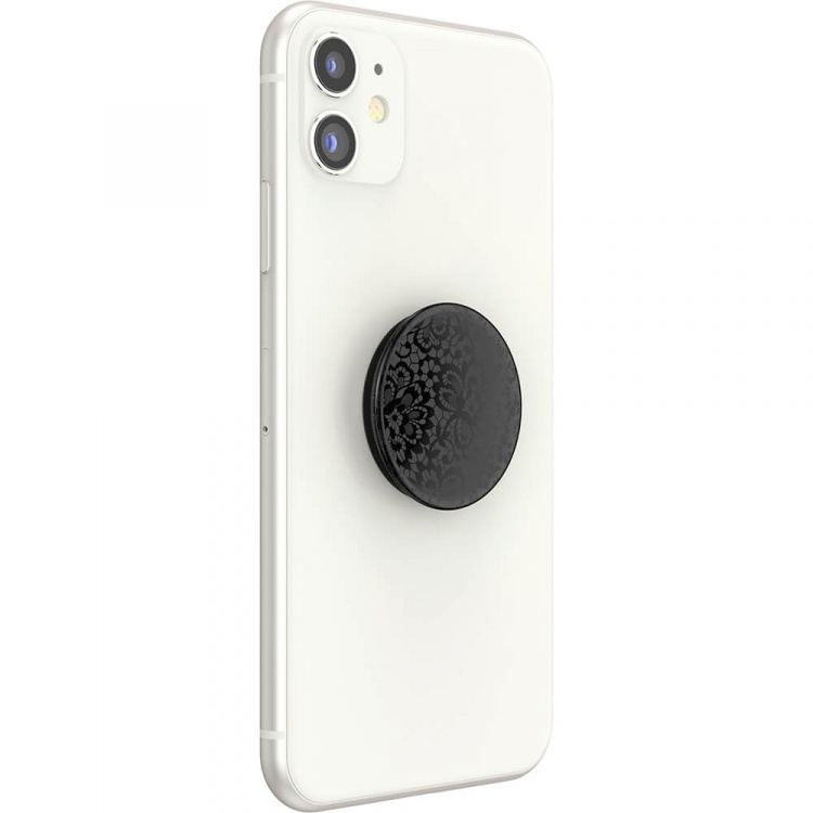 PopSockets PopGrip Lace Noir PopSockets PopGrip Lace Noir