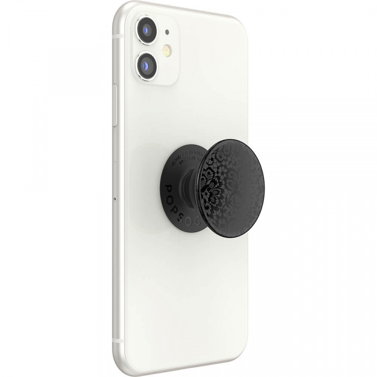 PopSockets PopGrip Lace Noir PopSockets PopGrip Lace Noir