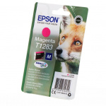 EPSON Ink C13T12834012 T1283 Magenta Fox EPSON Ink C13T12834012 T1283 Magenta Fox