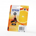 EPSON Blæk C13T33614012 33XL Orange Foto Sort
