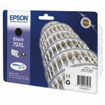 EPSON Blæk C13T79014010 79XL Tower of Pisa Sort
