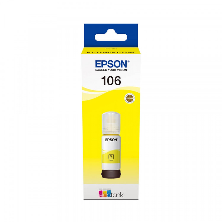EPSON Blæk C13T00R440 106 Gul Ecotank