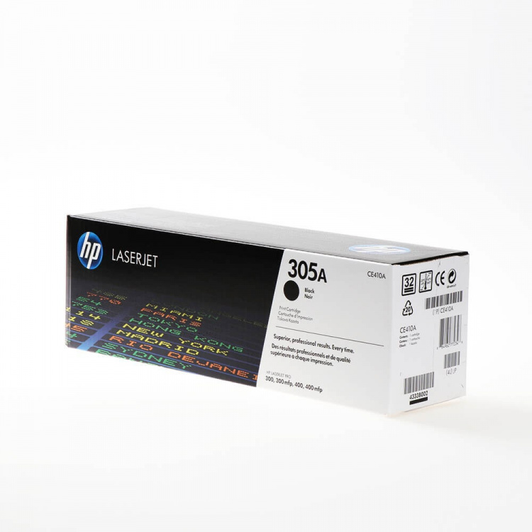 HP Toner CE410A 305A Sort HP Toner CE410A 305A Sort