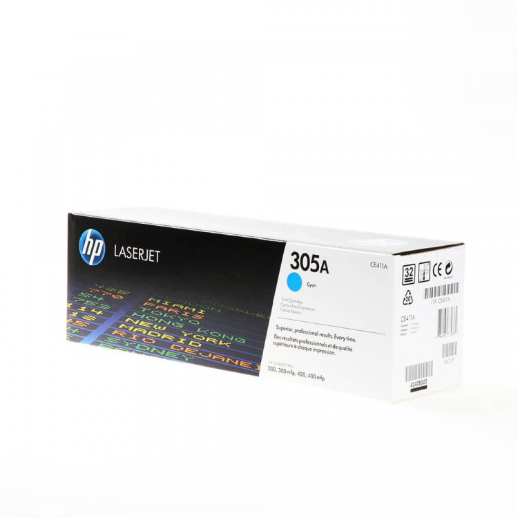 HP Toner CE411A 305A Cyan HP Toner CE411A 305A Cyan
