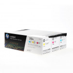 HP Toner CF440AM 312A Farve Cyan Magenta Gul
