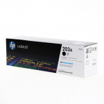 HP Toner CF540A 203A Sort