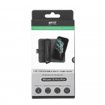 Gear Mobilcover 2i1 MagSerie 7 kort iPhone 15 Pro Max Sort