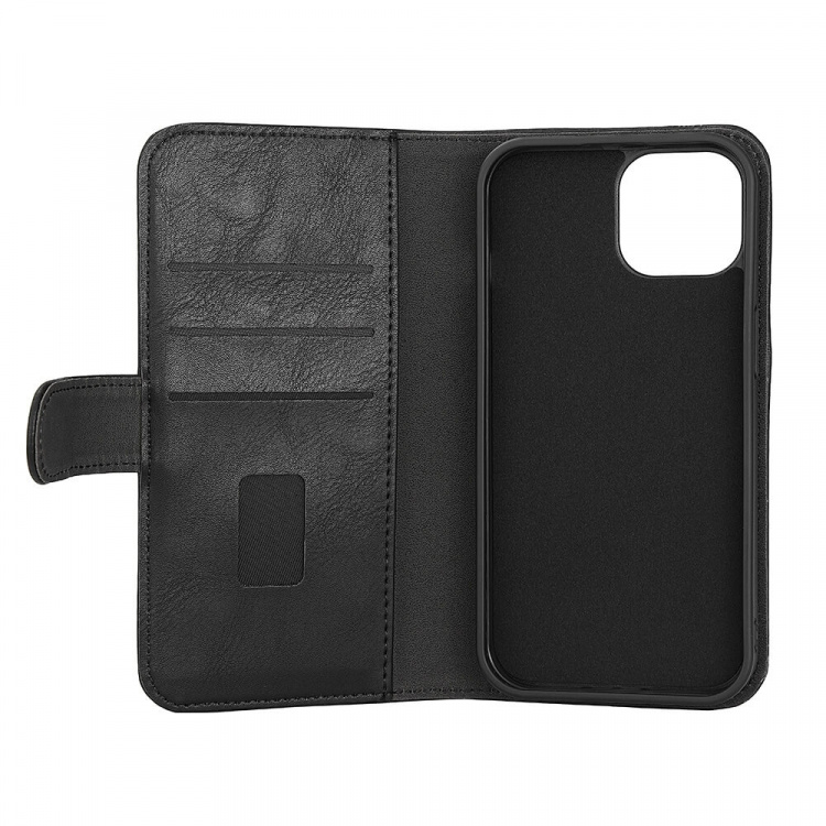 Gear 2-i-1 Cover 3-kort MagSerie iPhone 15 Sort