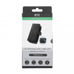 Gear 2-i-1 Cover 3-kort MagSerie iPhone 15 Sort
