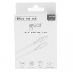 Gear Ladekabel USB-C til Lightning 3m Hvid MFI C94