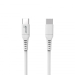 Gear Ladekabel USB-C til USB-C 2.0 1m Kabel Hvid