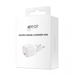 Gear Lader 220V 1xUSB-C PD/PPS 25W Hvid