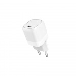 Gear Lader 220V 1xUSB-C PD/PPS 25W, Kabel USB-C-USB-C 1m