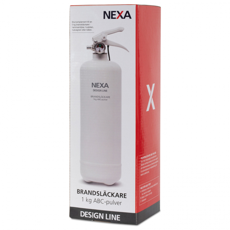 nexa Brandsläckare Vit 1kg 8A
