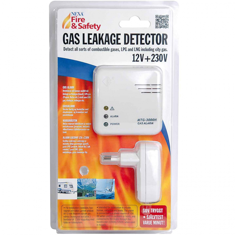 nexa MTG-3000H Gasvarnare 230V/12V nexa MTG-3000H Gasvarnare 230V/12V