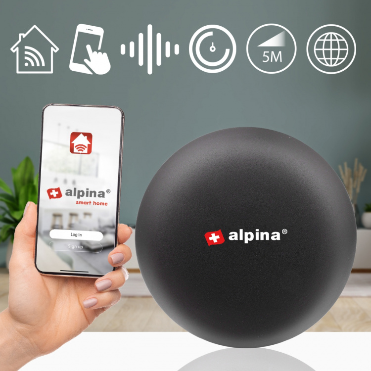 Alpina WiFi Smart Universal Fjärrkontroll IR