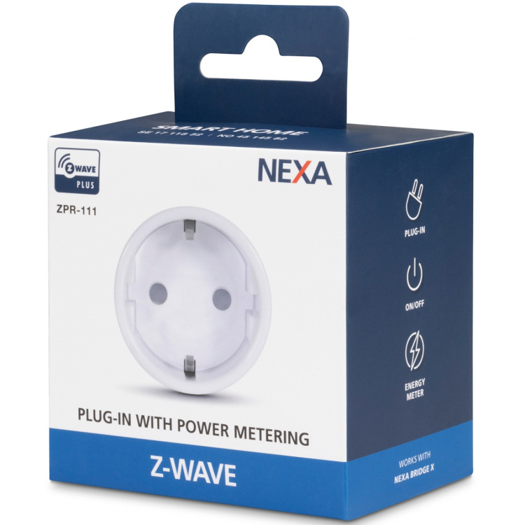 nexa ZPR-111 Z-Wave Plugin På/Av med energimätning