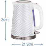 Russell Hobbs Vattenkokare Groove Kettle White 26381-70