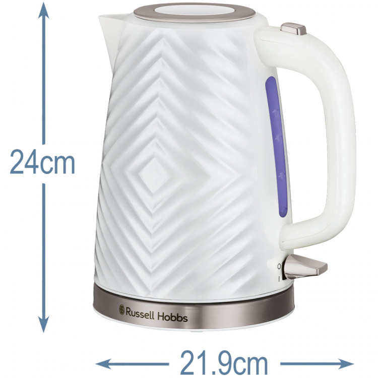 Russell Hobbs Vattenkokare Groove Kettle White 26381-70