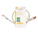 Nedis Kat 6 kabel | RJ45 Han | RJ45 Han | SF/UTP | 0.50 m | Runde | PVC | Grå | Label