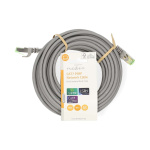 Nedis CAT7 netværkskabel | S/FTP | RJ45 Han | RJ45 Han | 10.0 m | Snagless | Runde | LSZH | Grå | Label