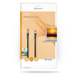 Nedis Antennekabel | SMA Han | SMA Hun | Guldplateret | 50 Ohm | Dobbelt afskærmet | 10.0 m | Runde | PVC | Sort | Box