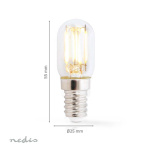 Nedis Pære til Køleskab | LED | E14 | 1.5 W | T22