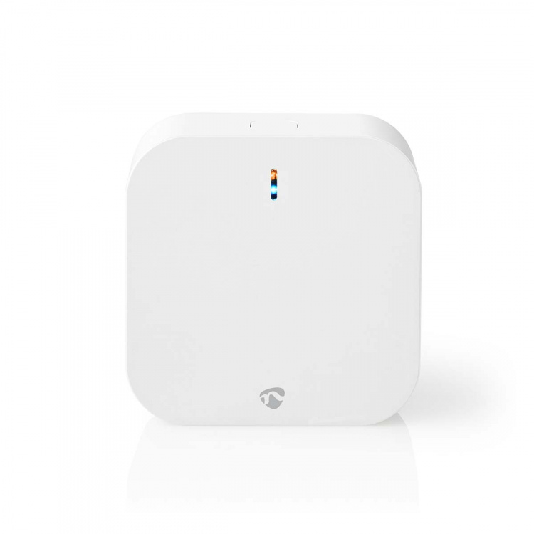 Nedis SmartLife Gateway | Bluetooth® / Zigbee 3.0 | 50 Enheder | Strømforsyning | Android™ / IOS | Hvid
