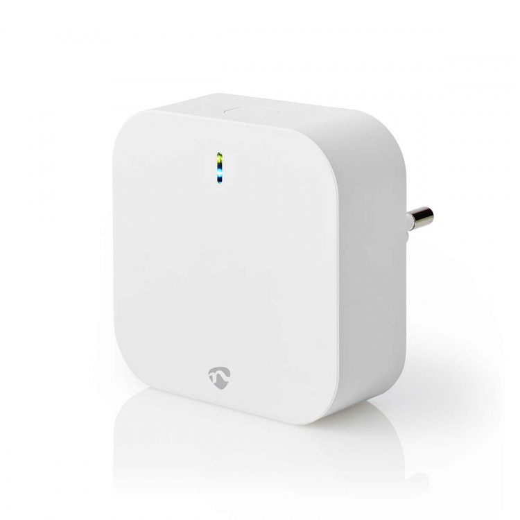 Nedis SmartLife Gateway | Bluetooth® / Zigbee 3.0 | 50 Enheder | Strømforsyning | Android™ / IOS | Hvid
