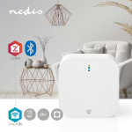 Nedis SmartLife Gateway | Bluetooth® / Zigbee 3.0 | 50 Enheder | Strømforsyning | Android™ / IOS | Hvid