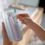 Philips Eltandborste Rosa + resefodral HX3673/11 Philips Eltandborste Rosa + resefodral HX3673/11
