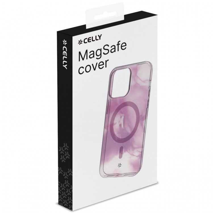 Celly Magshades TPU Cover MagSafe iPhone 15 Pro Lila Celly Magshades TPU Cover MagSafe iPhone 15 Pro Lila