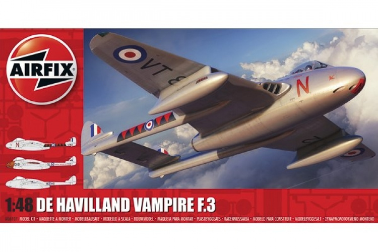AIRFIX de Havilland Vampire F.3 1:48
