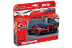 AIRFIX Small Starter Set 1:43 Bugatti Chiron, new