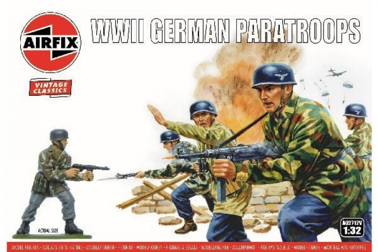 AIRFIX WWII German Paratroops