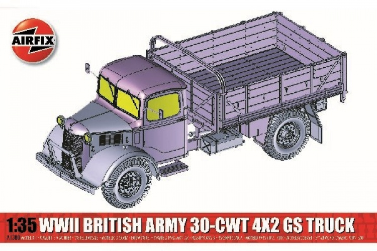 AIRFIX WWII British Army 30-cwt 4x2 GS Truck 1:35