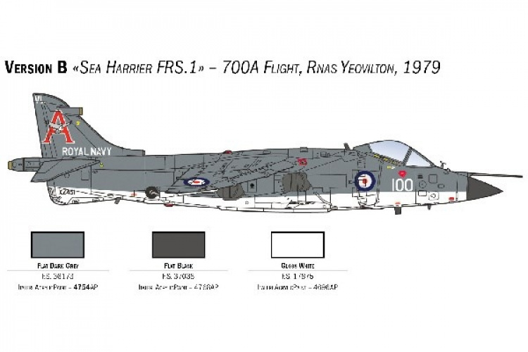 ITALERI 1:72 Harrier FRS. 1 ITALERI 1:72 Harrier FRS. 1