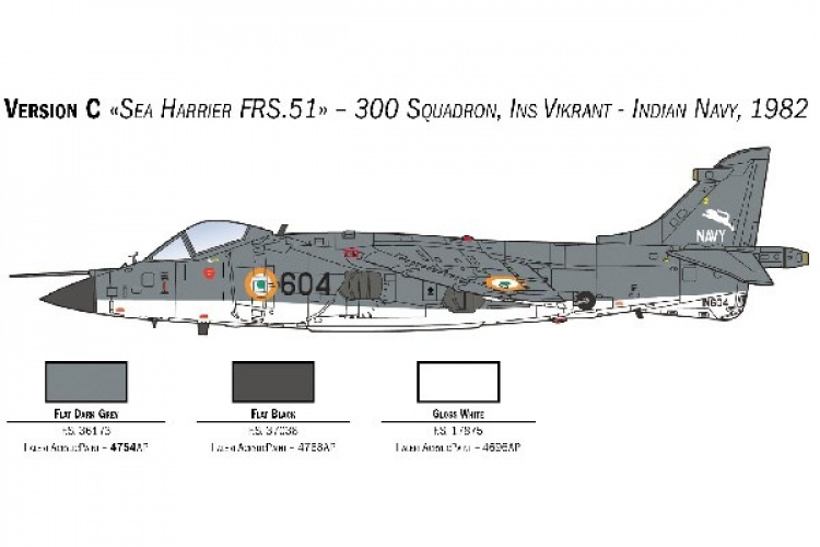 ITALERI 1:72 Harrier FRS. 1 ITALERI 1:72 Harrier FRS. 1