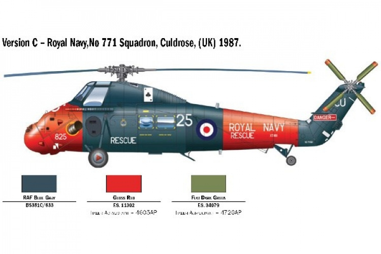 ITALERI 1:48 Wessex UH.5 ITALERI 1:48 Wessex UH.5